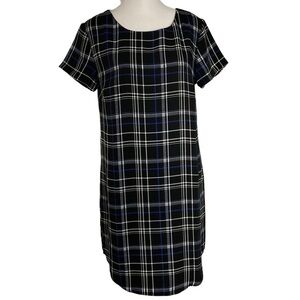 Cynthia Rowley High Low Plaid Dress Size 2
